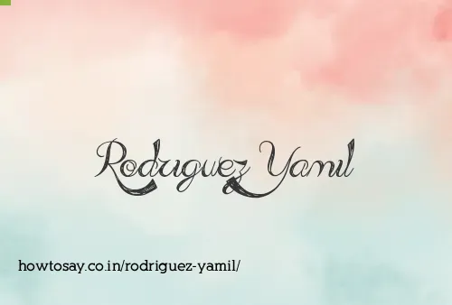 Rodriguez Yamil