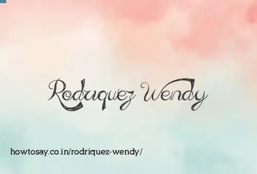 Rodriquez Wendy