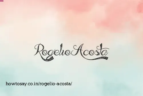 Rogelio Acosta
