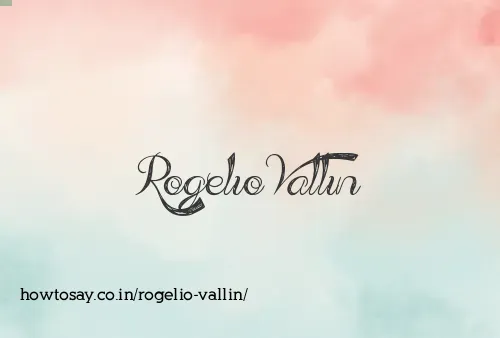 Rogelio Vallin