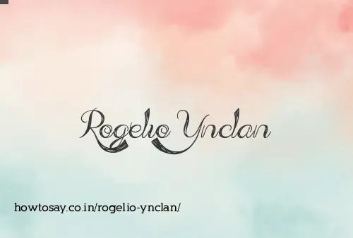 Rogelio Ynclan