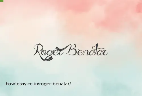 Roger Benatar