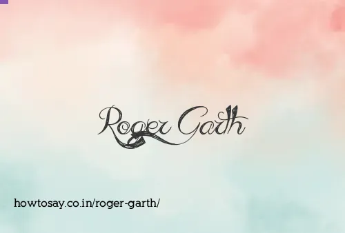 Roger Garth