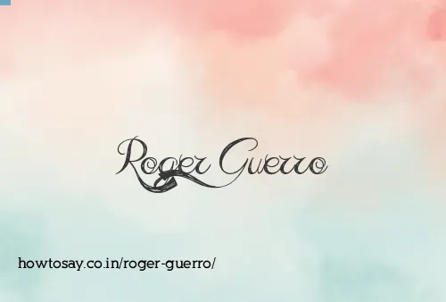 Roger Guerro