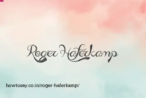 Roger Haferkamp