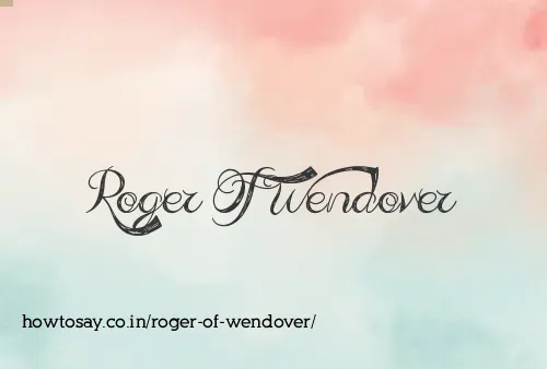 Roger Of Wendover