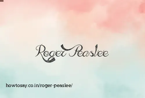Roger Peaslee