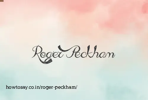 Roger Peckham