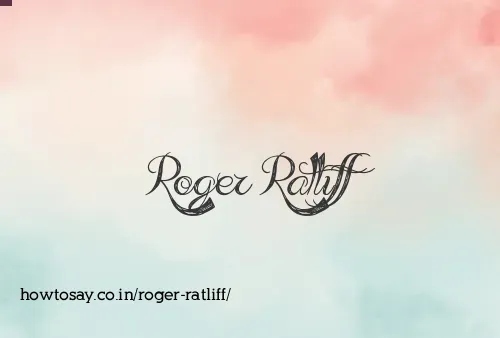 Roger Ratliff