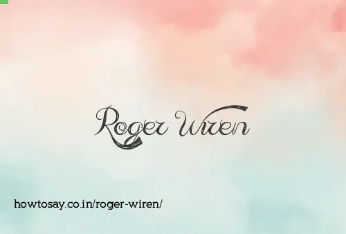 Roger Wiren