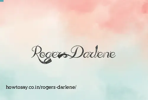 Rogers Darlene