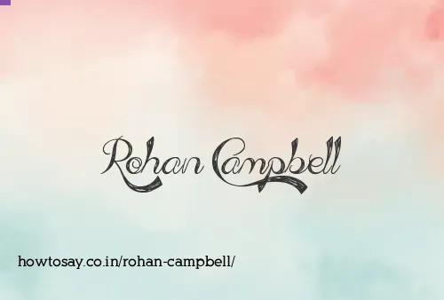Rohan Campbell
