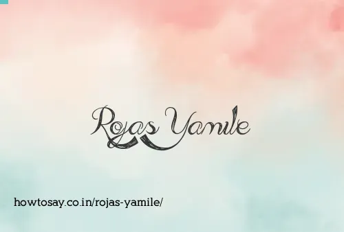 Rojas Yamile