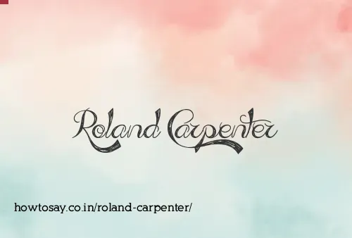 Roland Carpenter