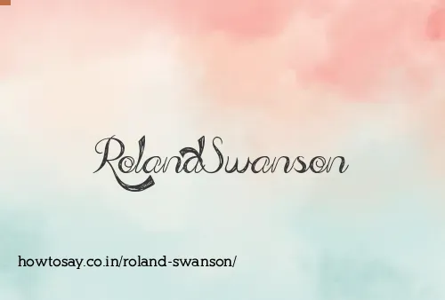 Roland Swanson