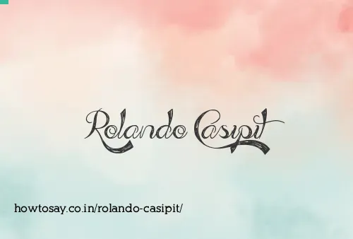 Rolando Casipit