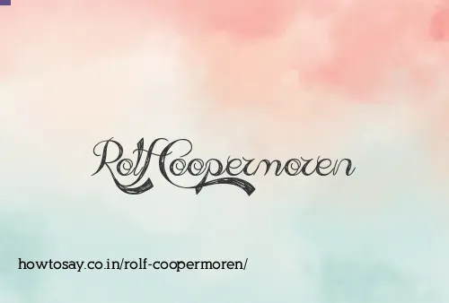 Rolf Coopermoren