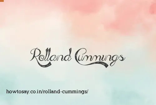 Rolland Cummings