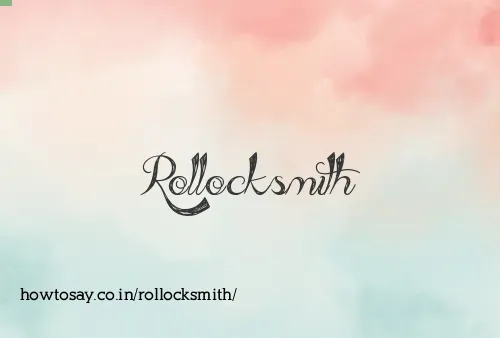 Rollocksmith