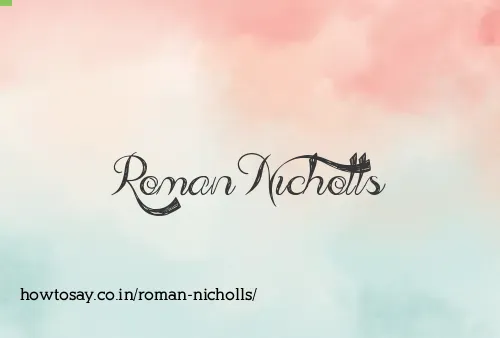 Roman Nicholls