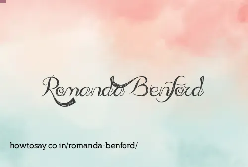 Romanda Benford