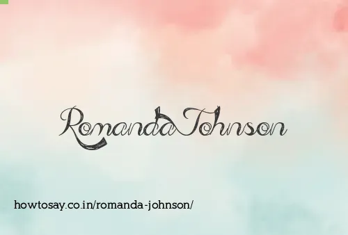 Romanda Johnson