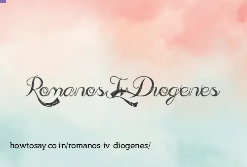 Romanos Iv Diogenes
