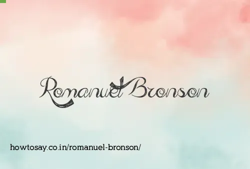 Romanuel Bronson