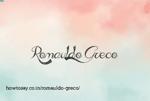 Romauldo Greco
