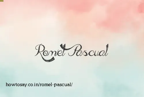 Romel Pascual