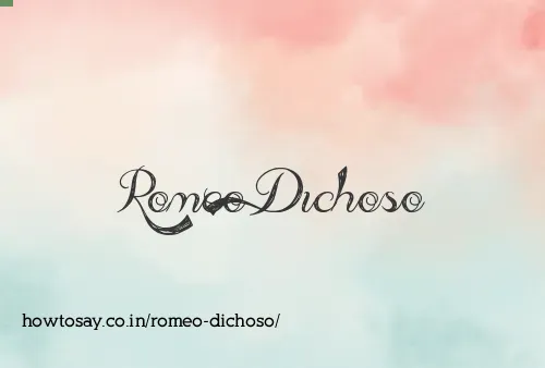 Romeo Dichoso