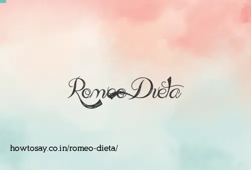 Romeo Dieta