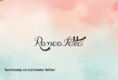 Romeo Fetita