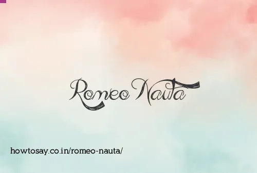 Romeo Nauta
