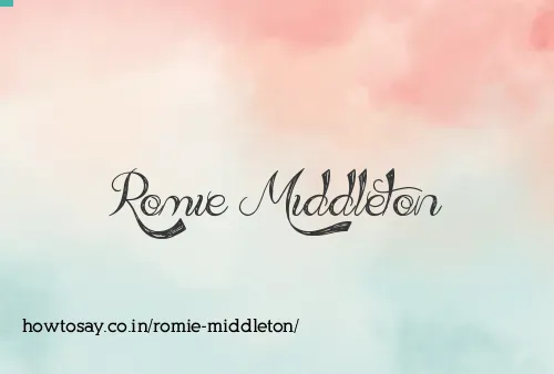 Romie Middleton