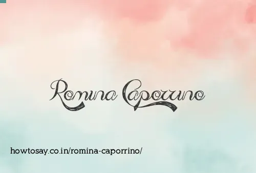 Romina Caporrino