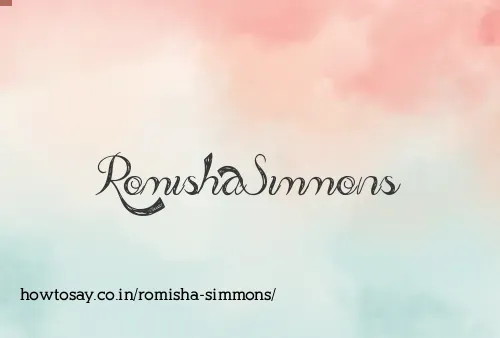 Romisha Simmons