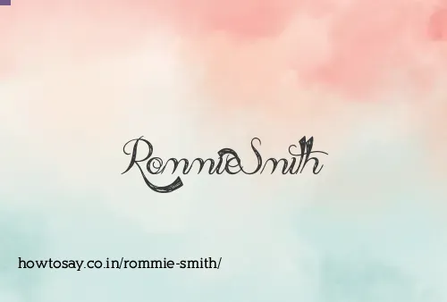 Rommie Smith