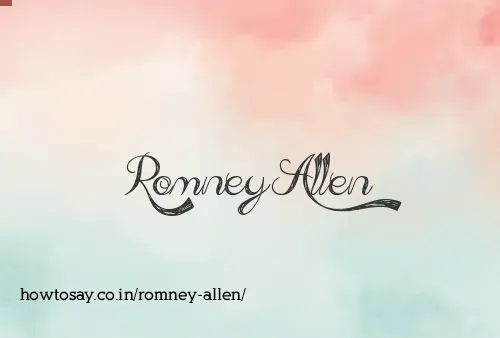 Romney Allen