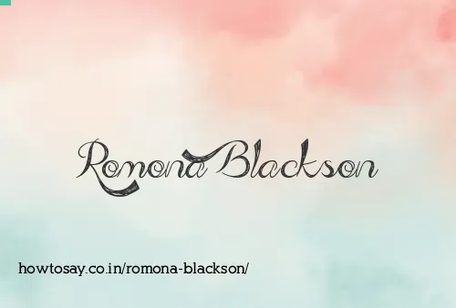 Romona Blackson