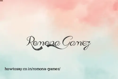 Romona Gamez