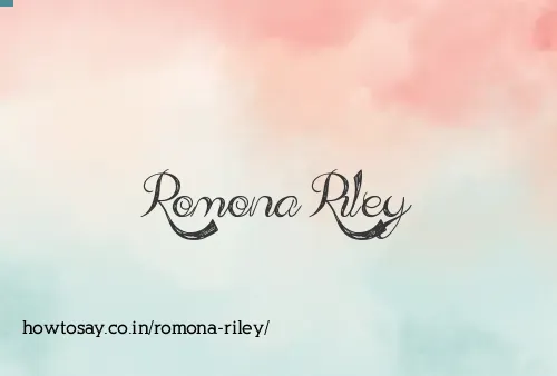Romona Riley