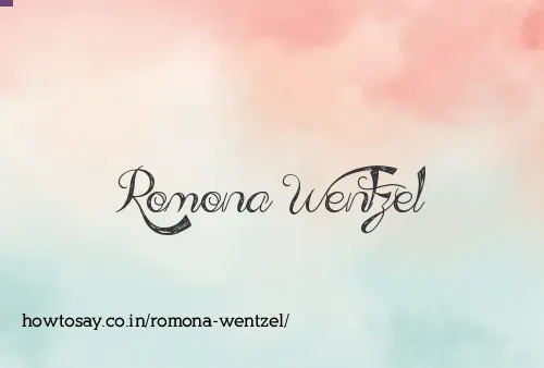 Romona Wentzel