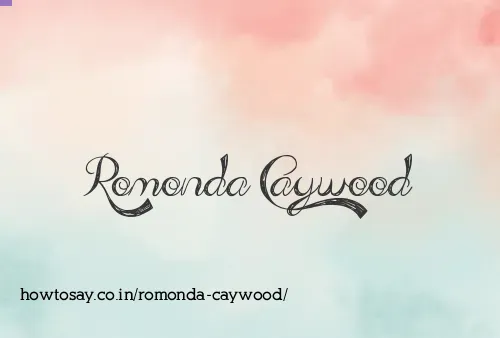 Romonda Caywood
