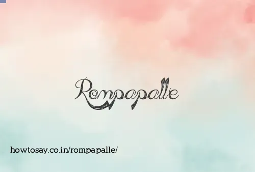 Rompapalle