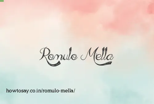 Romulo Mella