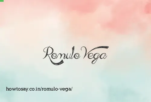 Romulo Vega