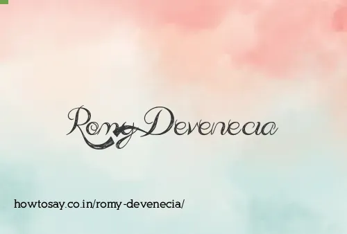 Romy Devenecia
