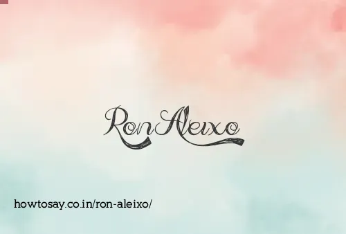 Ron Aleixo