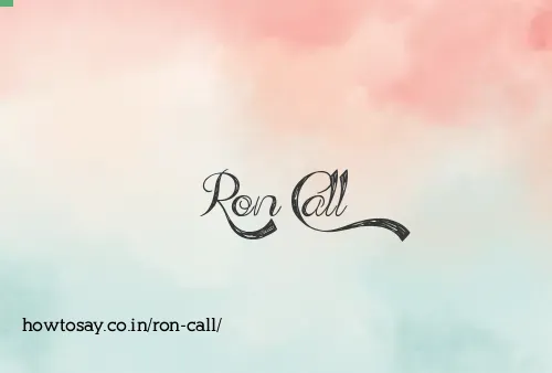Ron Call
